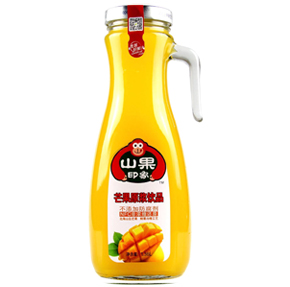山果印象1.36L*6瓶原浆芒果汁